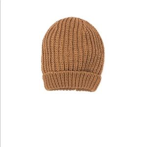 Wild Wawa chunky beanie in peacan